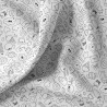 Printed Cotton KAWI White / Black